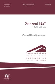 Senzeni Na? SATB choral sheet music cover